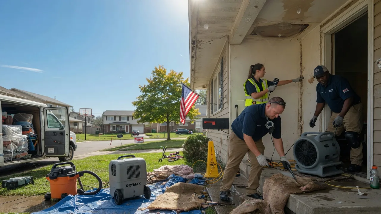 Water Damage Restoration in Grandfalls, TX near me